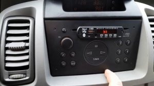 MP3 рекордер в штатную магнитолу Opel Vivaro