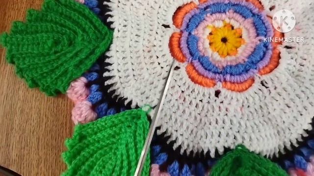 🌸Шикарные салфетки ,,Анютины глазки" крючком из акрила! /Обзор/. Не копируем,вдохновляем друг друга смотреть онлайн