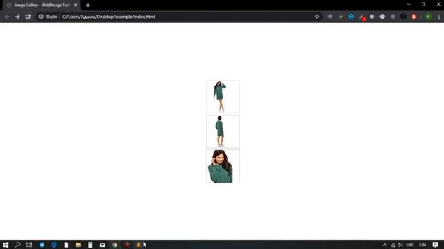 Show a Large Size Image When Hover On Thumbnail With Javascript #JavaScript