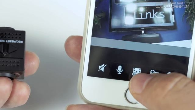 MICRO CAMERA DE SURVEILLANCE - déclenchement automatique + consultation à distance - [PEARLTV.FR] смотреть онлайн