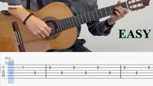 Interstellar - Main Theme by Hans Zimmer (EASY Guitar Tab)