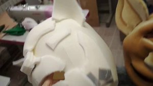 Из чего далать лёгкие головы ростовых кукол. Новости из мастерской №2