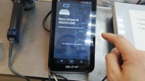 Эвотор 7.3 не работают весы 1
