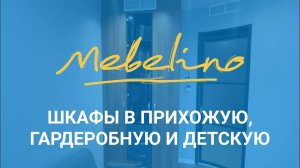 Шкафы в прихожую, гардеробную и детскую