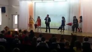 Танец листья жёлтые из осеннего  бала