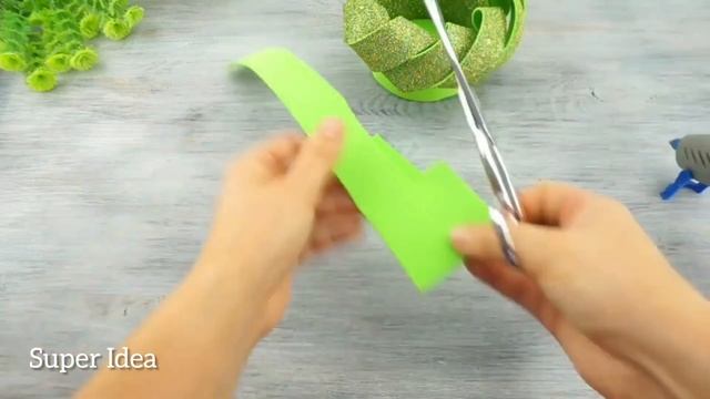 Три Идеи ДЕКОРАВНЫХ КОРЗИНОК из Фоамирана своими руками
