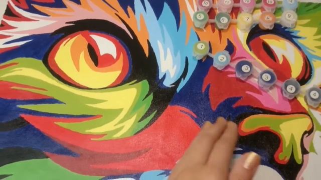 Картина по номерам с Aliexpress. Раскраска по номерам с Aliexpress. смотреть онлайн