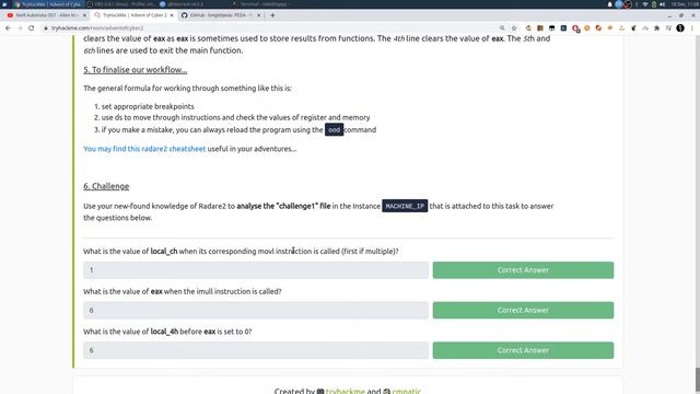 TryHackme Advent of Cyber 2 Day 17 - Reverse Elfneering смотреть онлайн