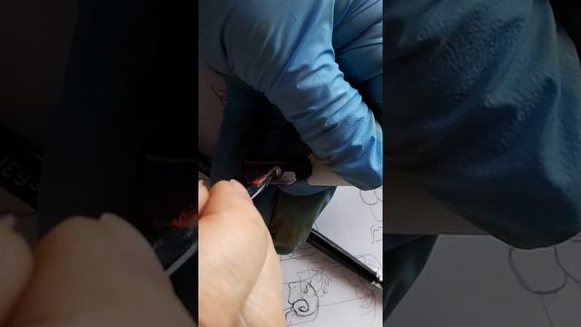 Плоская кисть и гель-краска .1 часть Китайка, роспись. Дизайн ногтей, смотреть онлайн