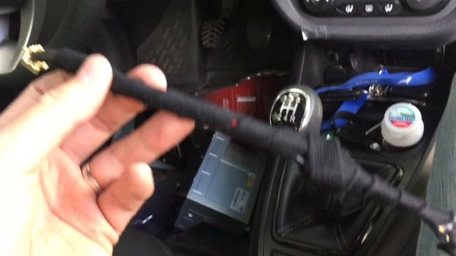 Протяжка межблочных кабелей + установка штатной ММС смотреть онлайн