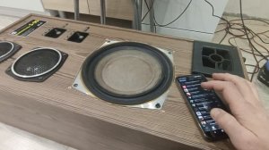 Проверка настройки фазоинвертора на самодельном корпусе S90