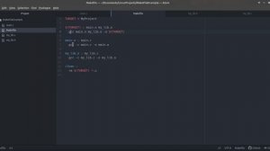 Makefile. Компиляция нескольких файлов с исходным кодом