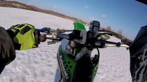 kx450f ice winter