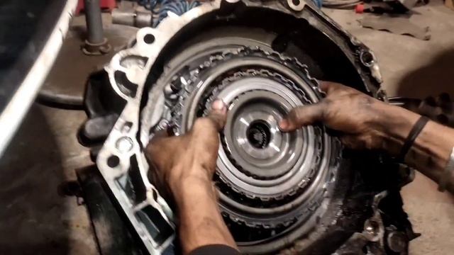 skoda Laura automatic transmission repair multi clutch replacement part 1 смотреть онлайн