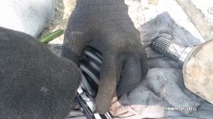 Как установить ленточный хомут