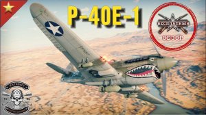 Бесплатный обзор на P-40E-1 [ENLISTED]