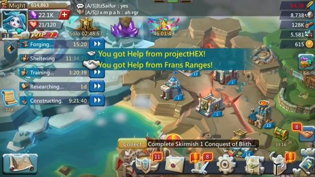 HOW TO BUILD A SOLO TRAP FROM DAY 1 AS F2P OR P2P! - HOW TO TRAIN TROOPS - Lords Mobile Gameplay смотреть онлайн