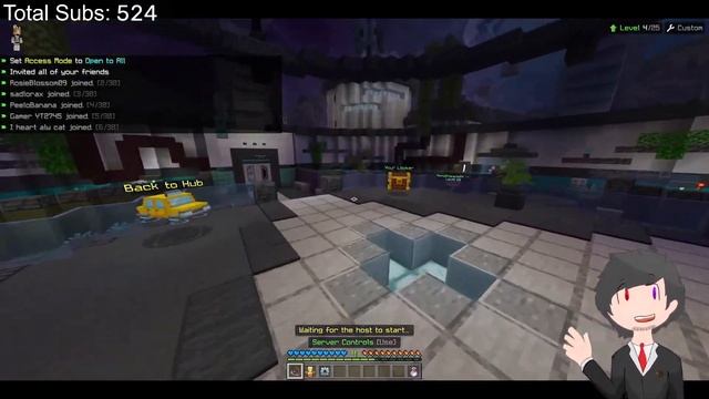 Hive With Viewers | Final Day Of Maid Skin | Minecraft Live смотреть онлайн