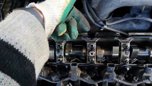 Замена прокладки клапанной крышки Renault Laguna 2 (1.9dci)