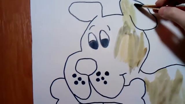 Как нарисовать очень красивую и лёгкую собаку смотреть онлайн