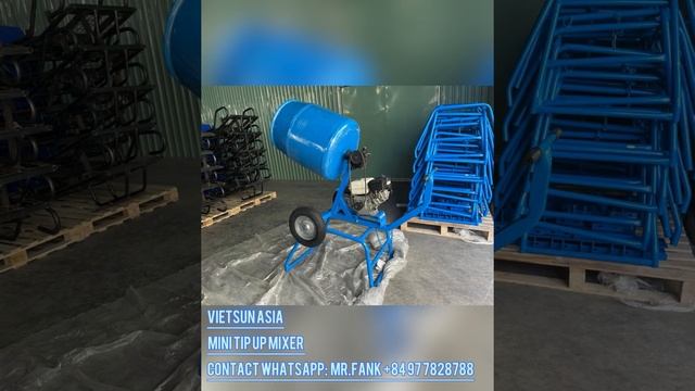 VIETSUN ASIA MINI TIP UP CEMENT MIXER