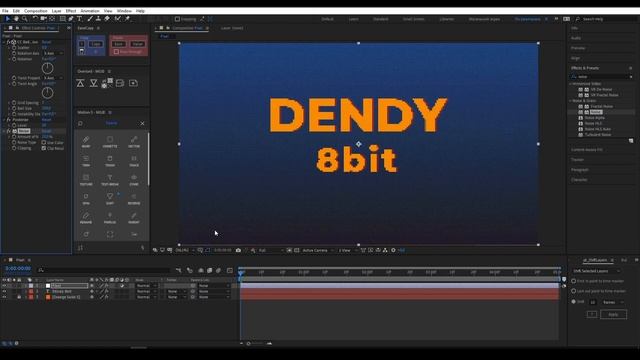 Создание пиксельной графики в After Effects | Pixel Effects