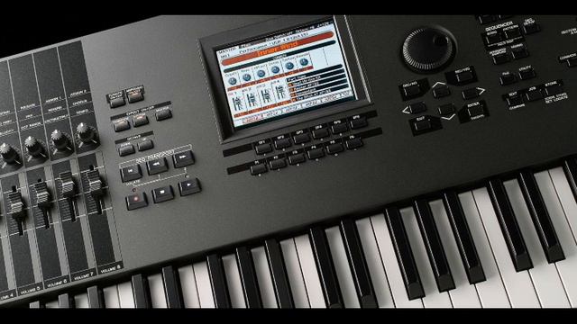 Yamaha Motif XF7 - Pads and Leads sound смотреть онлайн
