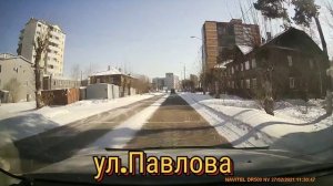 едем по городу УЛАН-УДЭ.ул Терешковой-проспект Строителей.