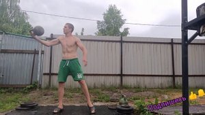 Жонглирование гирей 16 кг. ЧЕЛЛЕНДЖ. Обучение работы с гирей. Гиревой спорт. Функциональная трениро