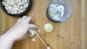 Оладьи из вареной курицы