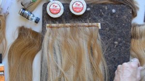 HOW TO MAKE YOUR OWN HAIR EXTENSIONS USING A FLAT WEFT HAIR & REAL VIRGIN HUMAN HAIR!