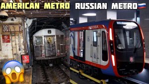 MOSCOW METRO ???Лучшее метро в мире! Сравним русское и американское метро