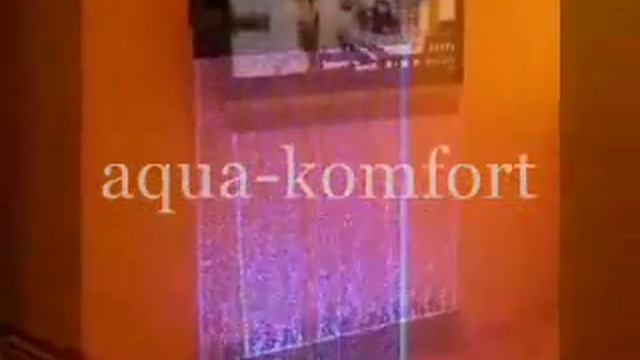 Пузырьковая панель в интерьере спальни | The dynamics of water in the interior of the bedroom смотреть онлайн