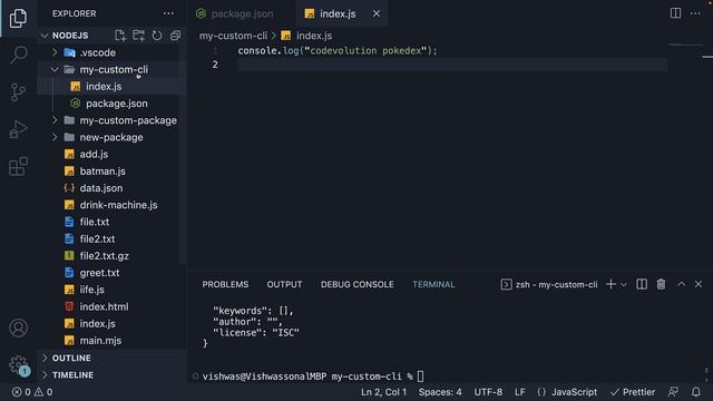 Node.js Tutorial - 58 - Building CLI Tools смотреть онлайн