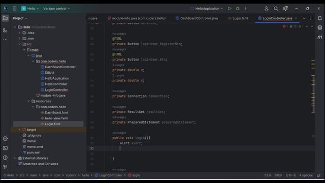 06. How to create login | JavaFX Tutorial
