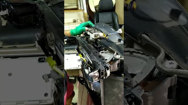 Ремонт сидения на Тойота ленд крузер.  Seat repair for Toyota Land Cruiser. #ремонт #Тойота #сидень