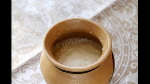 Пшенная каша на молоке в духовке в горшочке рецепт.