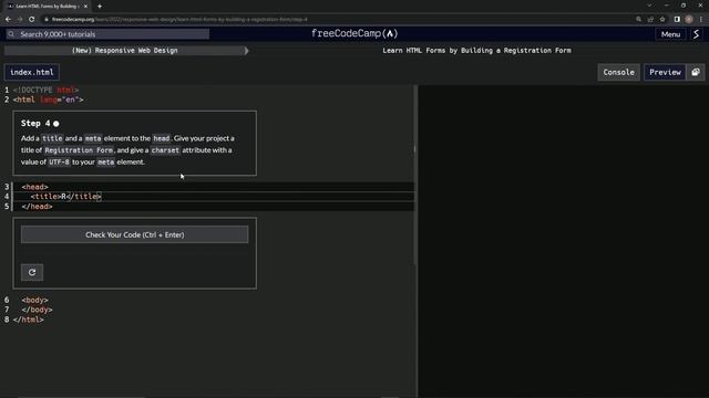 (ARCHIVED) Learn HTML Forms by Building a Registration Form - Step 4