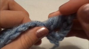 Пышный пучок из одной петли