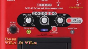 Boss VE-1 + VE-2 ++++ Kitarablogi.com