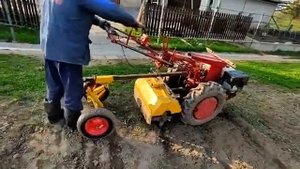 Мотоблок с адаптером для фрезы-2023.06