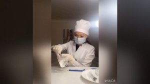 Алгоритм выполнения внутривенной инъекции