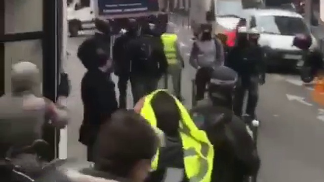 Gilets jaunes - Policiers deguises en casseurs - PARIS, 01/12/2018