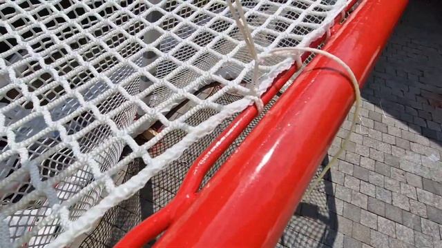 как вязать сетку на хоккейных воротах смотреть онлайн