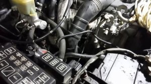 подогреватель  на Тойоту сурф, установка