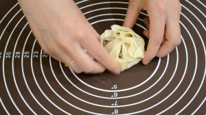 Как красиво лепить манты?