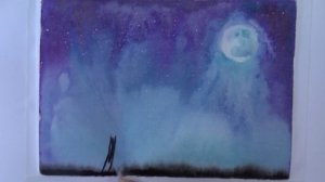 Как нарисовать пейзаж акварелью по мокрому. Укрась свой дом | Art School