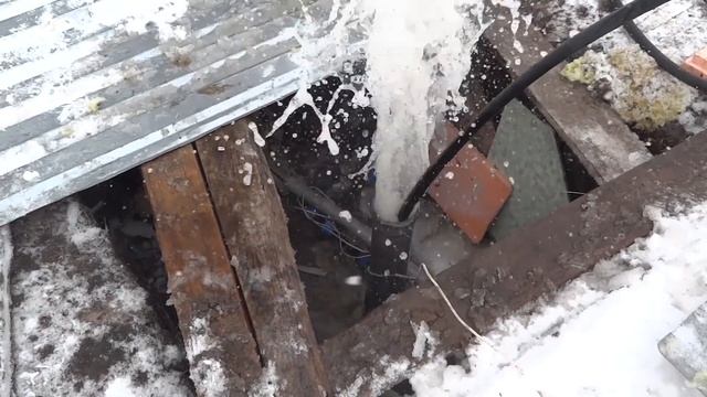 Продувка скважины компрессором в минус 10. смотреть онлайн