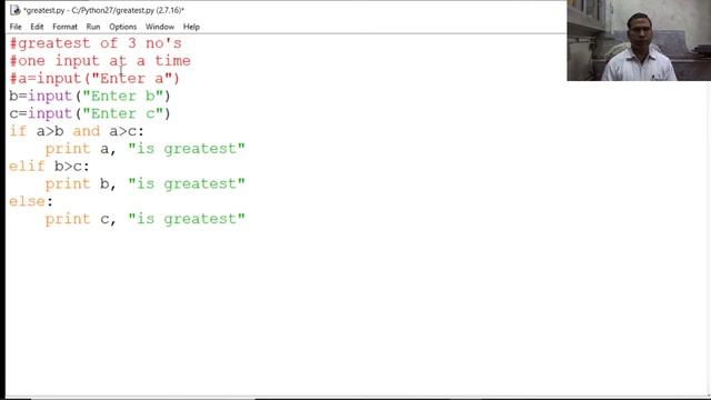 Python multiple if else
