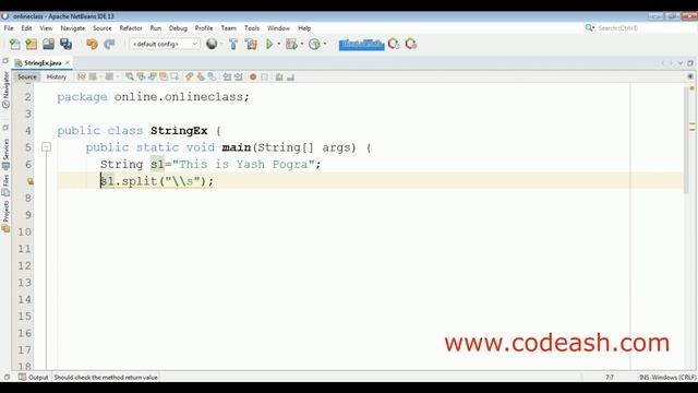 Java String split() method | What is string split() in Java? смотреть онлайн